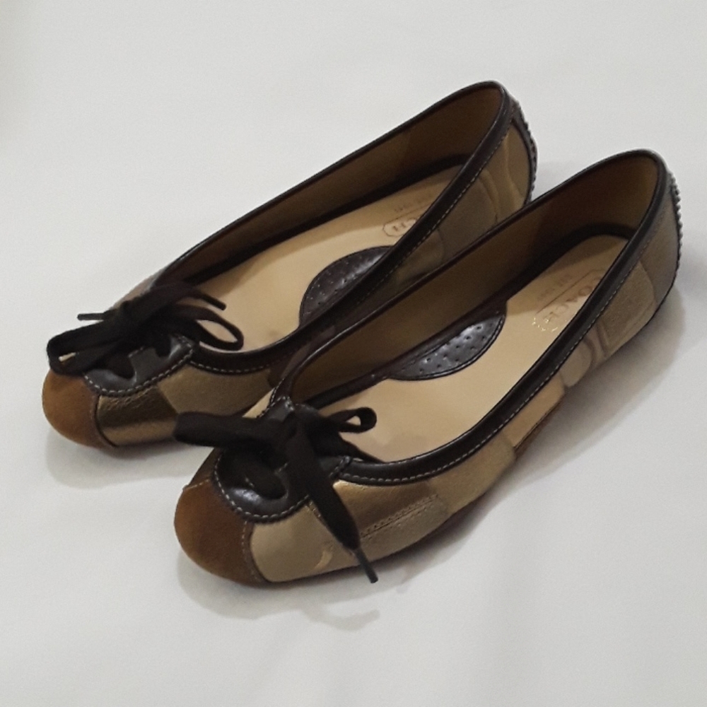 Coach Jasmine Patchwork Ballet Flats - image 2